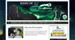 Desktop Screenshot of bohuscup.se